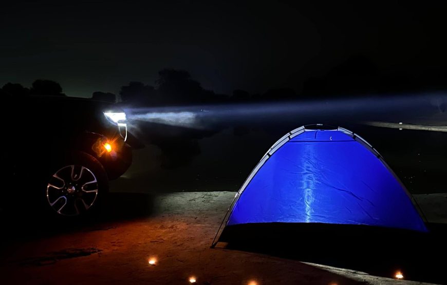 Desert Camping and BBQ at Qudra Lake